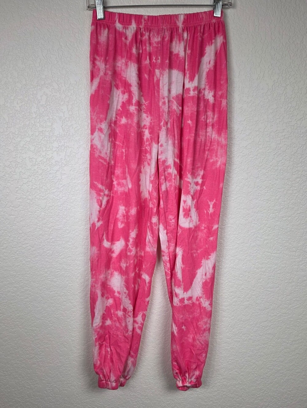 XS Tie Dye Pink Pajama Pants